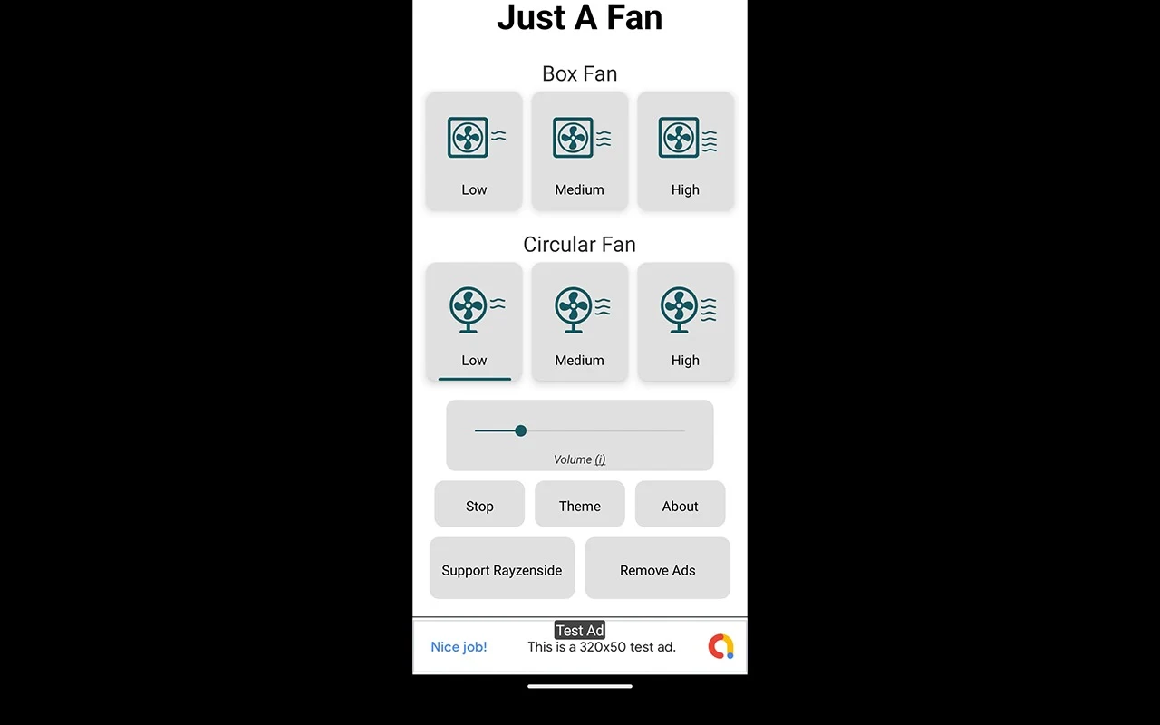 Just A Fan - Real Fan Noise screenshot