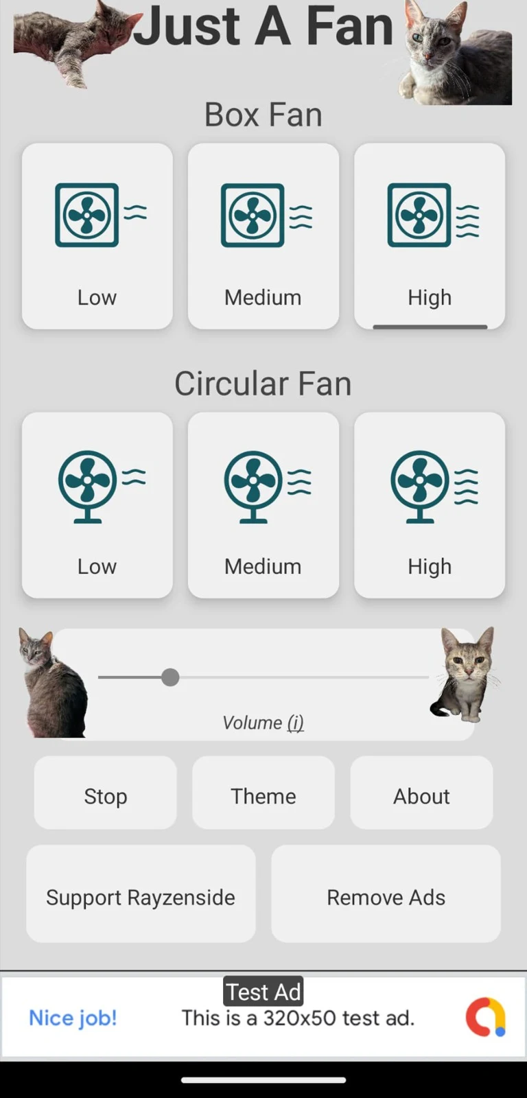 Just A Fan - Real Fan Noise screenshot