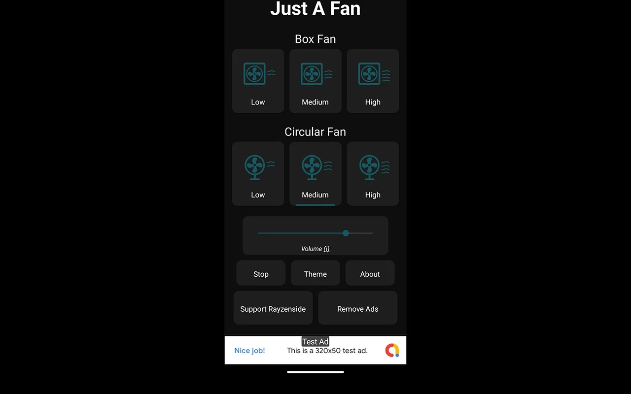 Just A Fan - Real Fan Noise screenshot