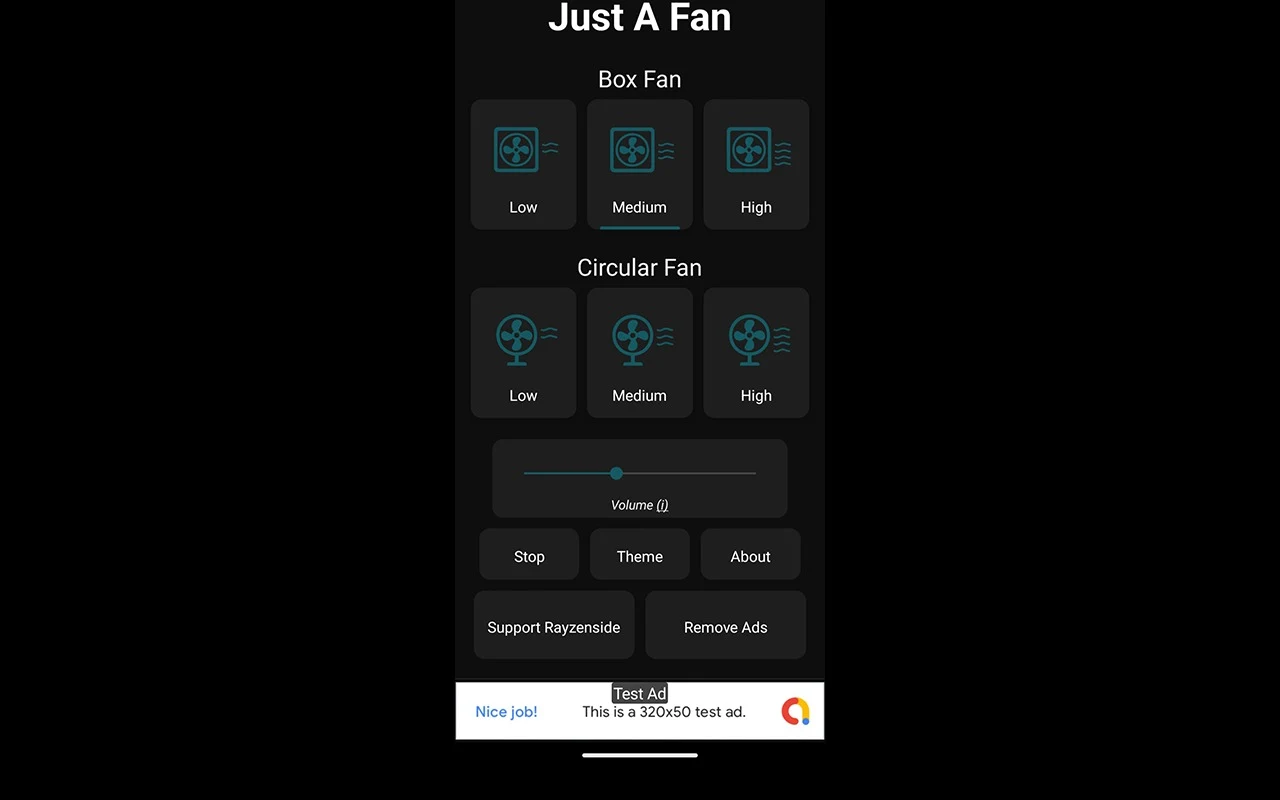 Just A Fan - Real Fan Noise screenshot